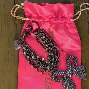 Vintage Betsy Johnson two tone bracelet